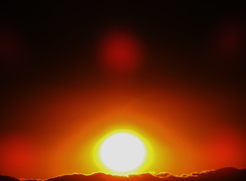New Day Rising. December 19th, 2014. Sunrise in Canberra.
