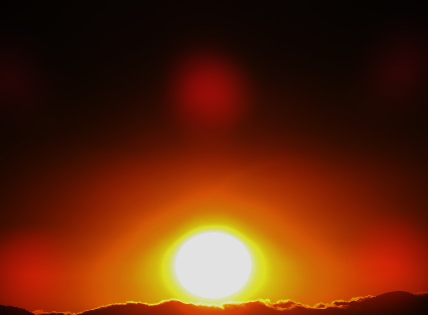 New Day Rising. December 19th, 2014. Sunrise in Canberra.