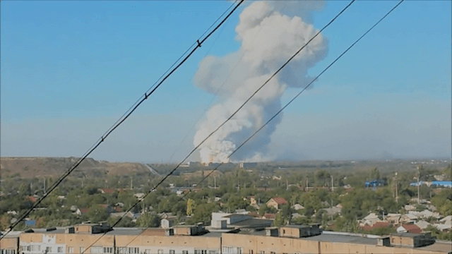Donetsk Explosion September 20th, 2014. 