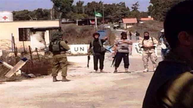 This is what they are willing to do in broad daylight, the Un witnessed the handover of ammunition boxes from the Zionists to their jihadist allies.