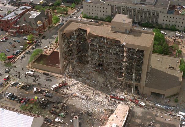 Alfred P Murrah Building. Oklahoma City 1995