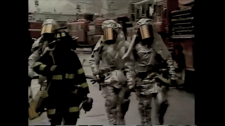 Nuclear Chemical and Biological Protection Suits at Ground Zero.