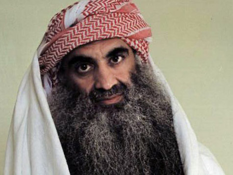 A photograph of Khalid Sheikh Mohammed from 2007 approx. 