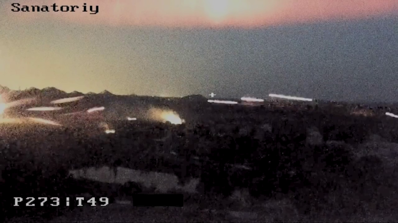 Marinka firefight June 2015 from CCTV.