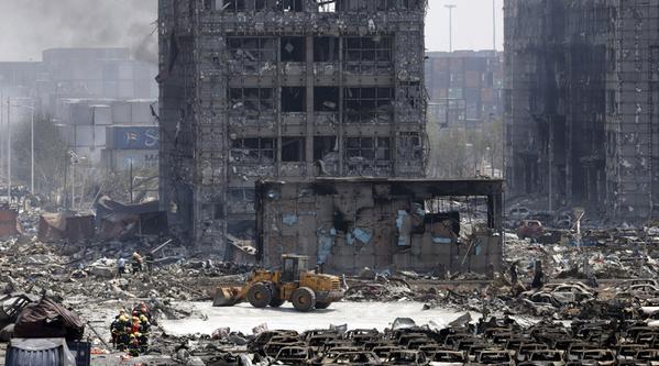 The apocalyptic Tianjin aftermath.