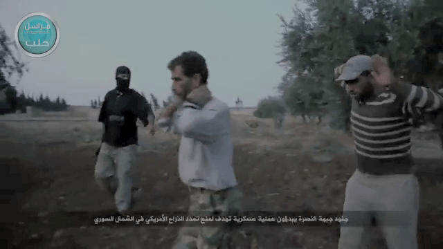 An ignominious ending for the men of Division 30, captured by al Nusra Front militants.