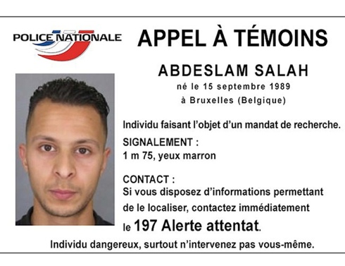 Salah Abdeslam the pathetic figure laughably presented as being one of the masterminds of the Paris hoax.His arrest is being presented as a motive for the latest outbreak of "terror."