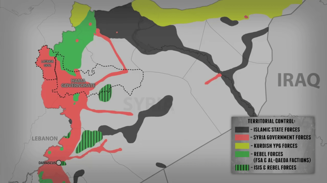 The Suth Front map from October 1st, 2015. 