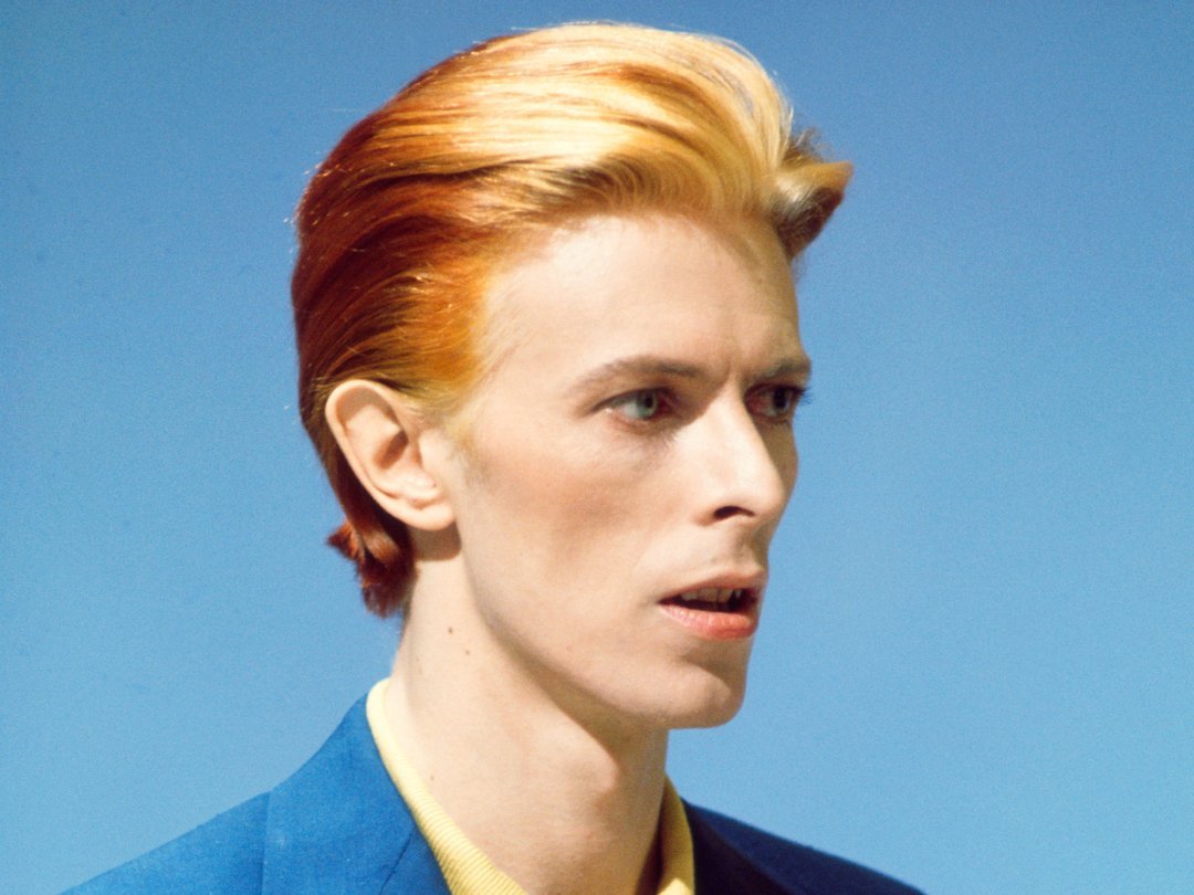 David Bowie in the mid 1970s. 