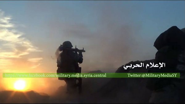Loyalist fighter in Aleppo during a week of triumph.