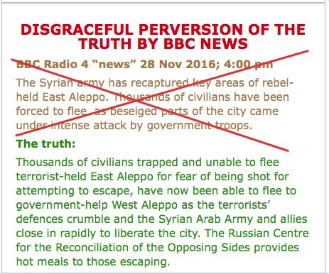 The BBC humilit=ate themselves with childish, farcical lies as is their custom. 
